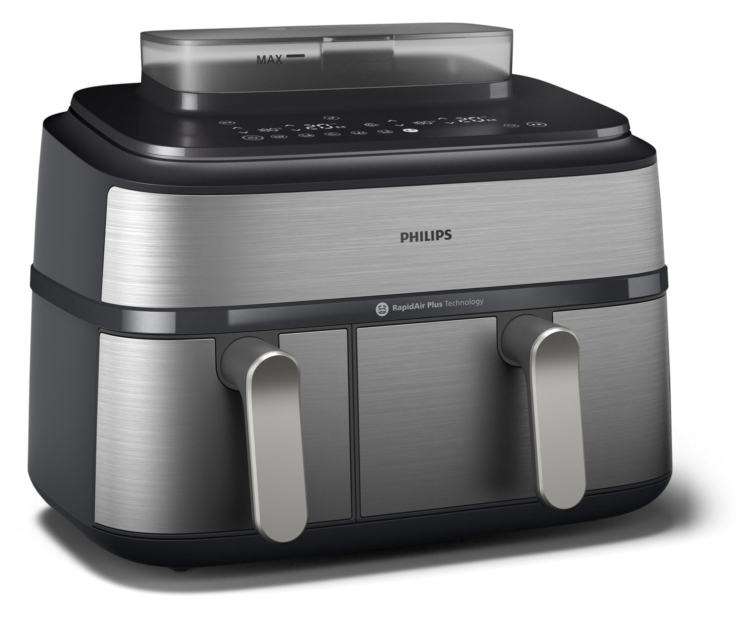 Philips Airfryer NA555 00 Dual Basket 9L silver NA555/00
