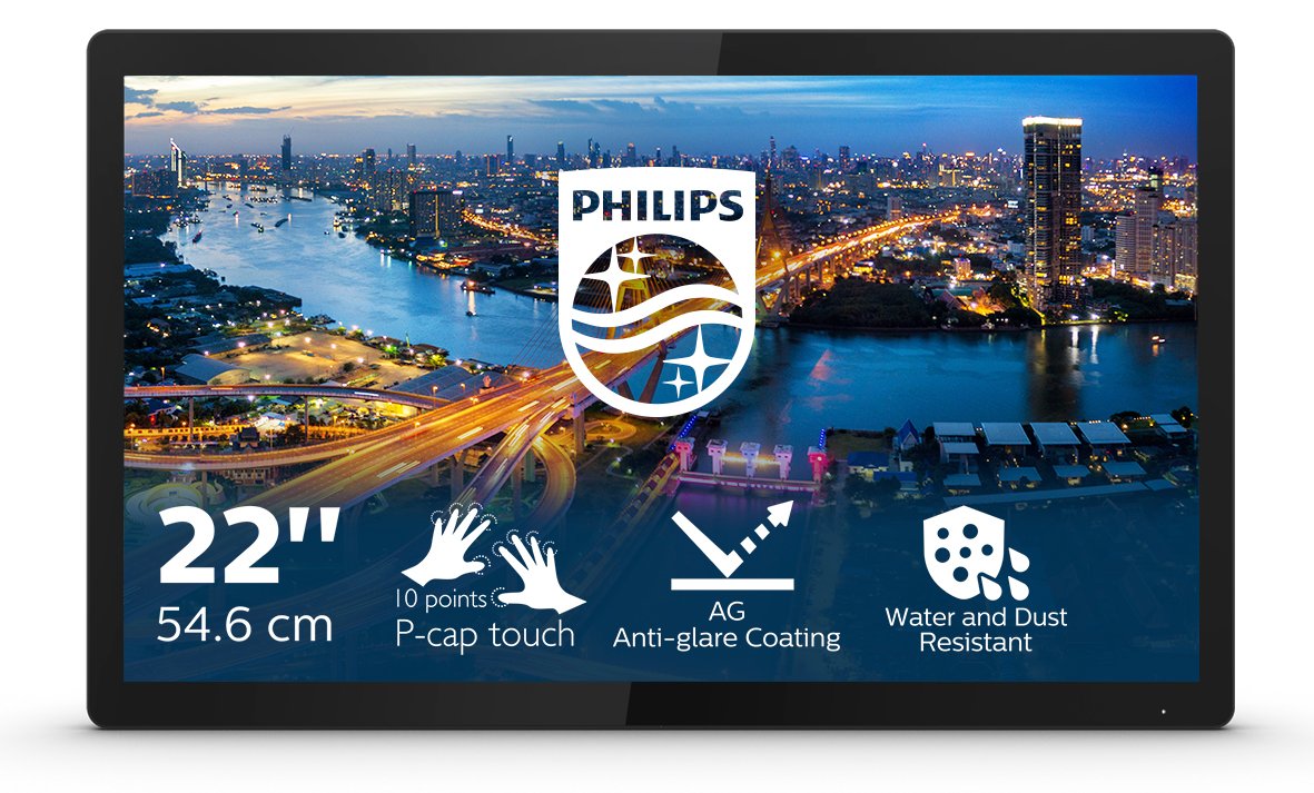 Philips B Line 222B1TFL - LED-Monitor - 55.9 cm (22)