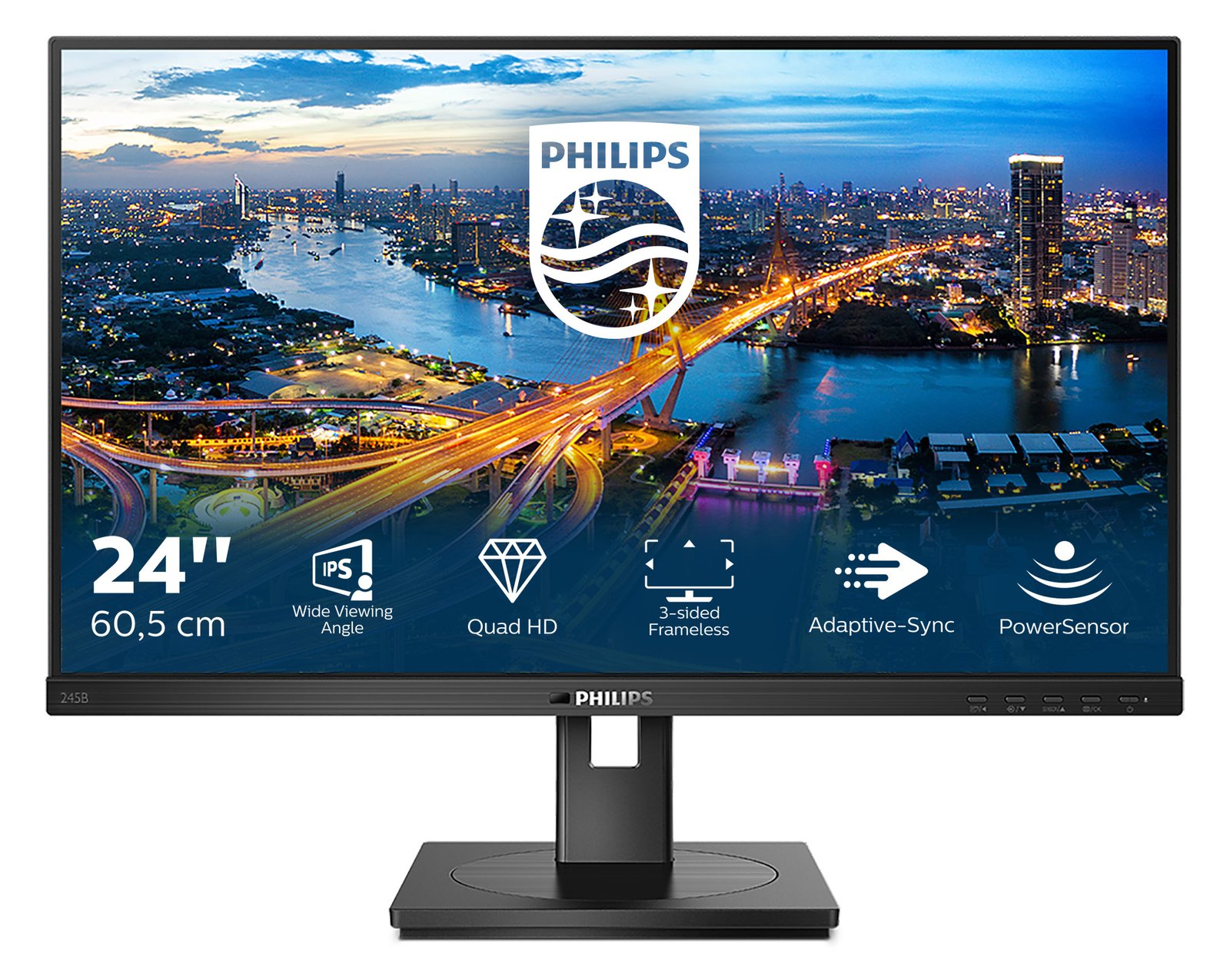 Philips B Line 245B1 - LED-Monitor - 61 cm (24)