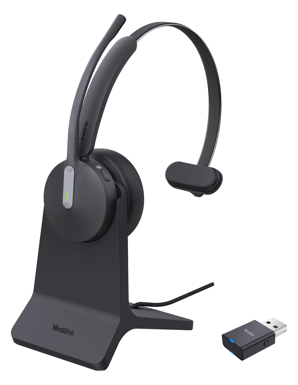 Yealink Headset - On-Ear - DECT / Bluetooth, Ansicht 2