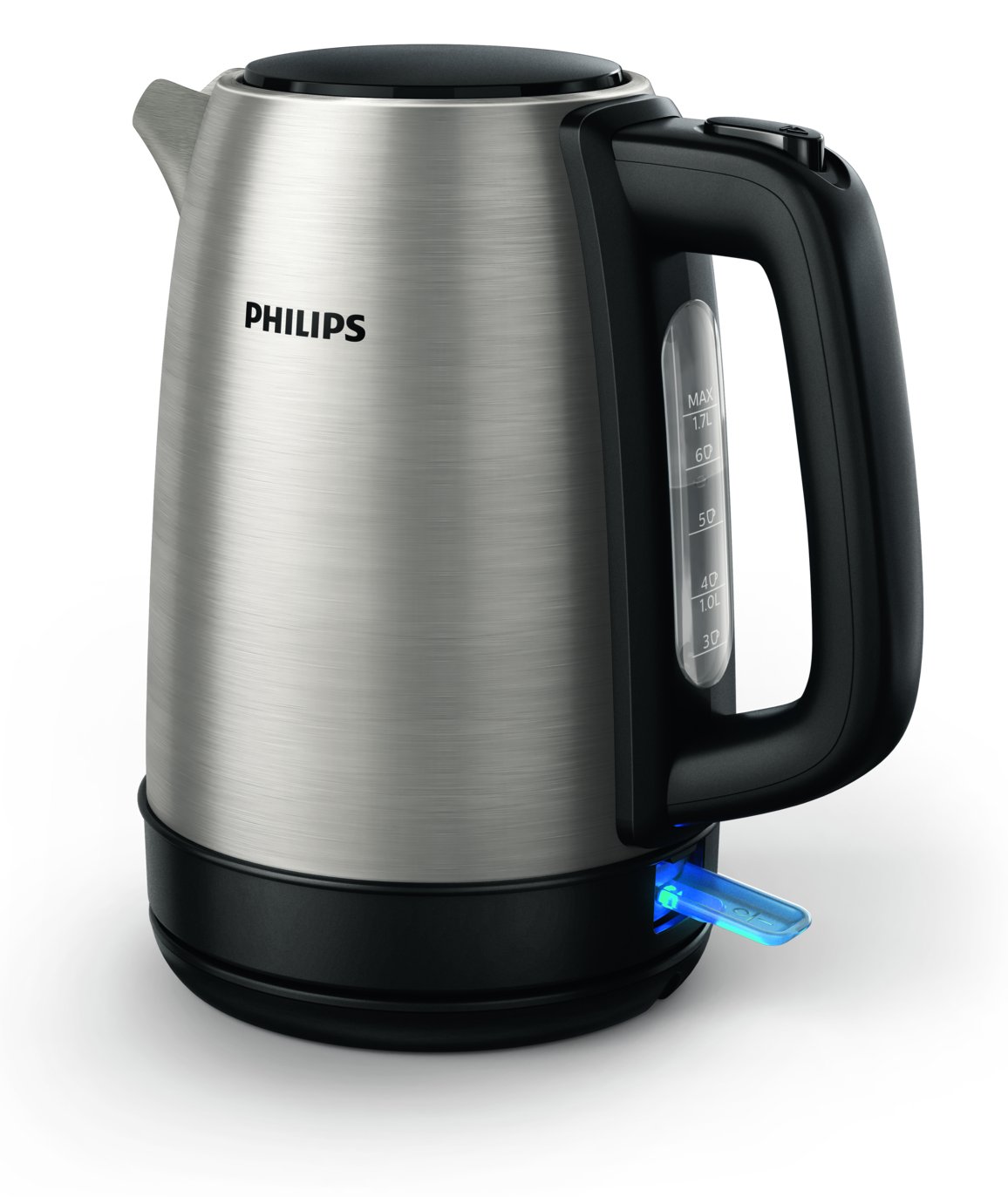 Philips Daily Collection HD9350/91 - 1,7 l - 2200 W - Schwarz - Edelstahl - Polypropylen (PP) - Edelstahl - Wasserstand