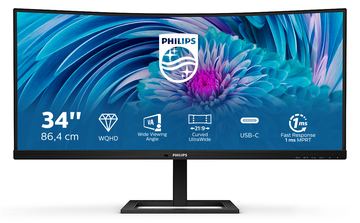 Philips E-line 346E2CUAE - LED-Monitor - gebogen - 86.36 cm (34) von LumaTech