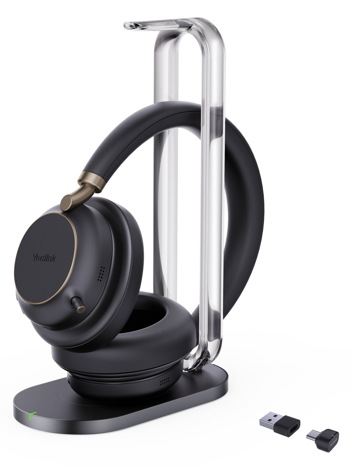 Yealink Headset BH76 Plus Teams Black USB-C/A - Headset - Kabellos