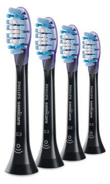 Philips G3 Premium Gum Care HX9054/33 Standard-Bürstenköpfe für Schallzahnbürste - 4 Stück(e) - Schwarz - Weich von LumaTech
