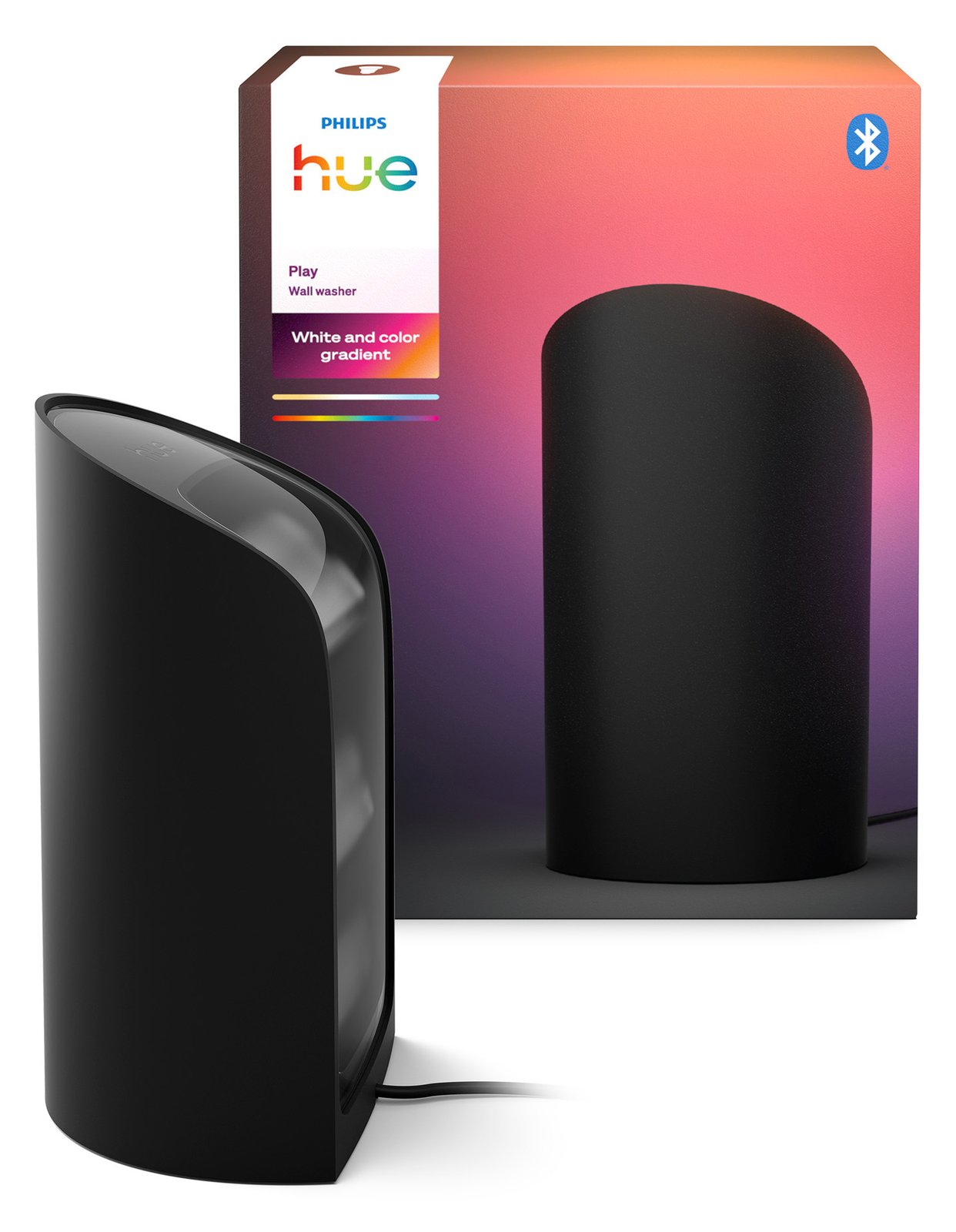 Philips Hue 929003837701 - Intelligente Tischleuchte - Bluetooth - Schwarz - Synthetik