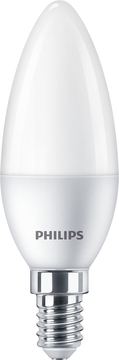 Philips Kerzenlampe 40W B35 E14 x6 - 4,9 W - 40 W - E14 - 470 lm - 15000 h - Warmweiß von LumaTech