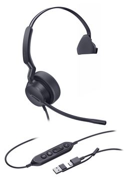 Yealink Headset UH42 Mono Teams USB-C/A - Headset - 20 KHz von LumaTech