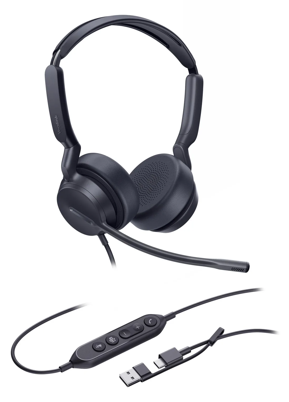 Yealink Headset UH42 Mono Teams USB-C/A - Headset - 20 KHz, Ansicht 2