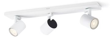 Philips myLiving Runner Decken-/Wandspot - 3x - Einbaustrahler - GU10 - 3 Glühbirne(n) - LED - 10,5 W - 2700 K von LumaTech
