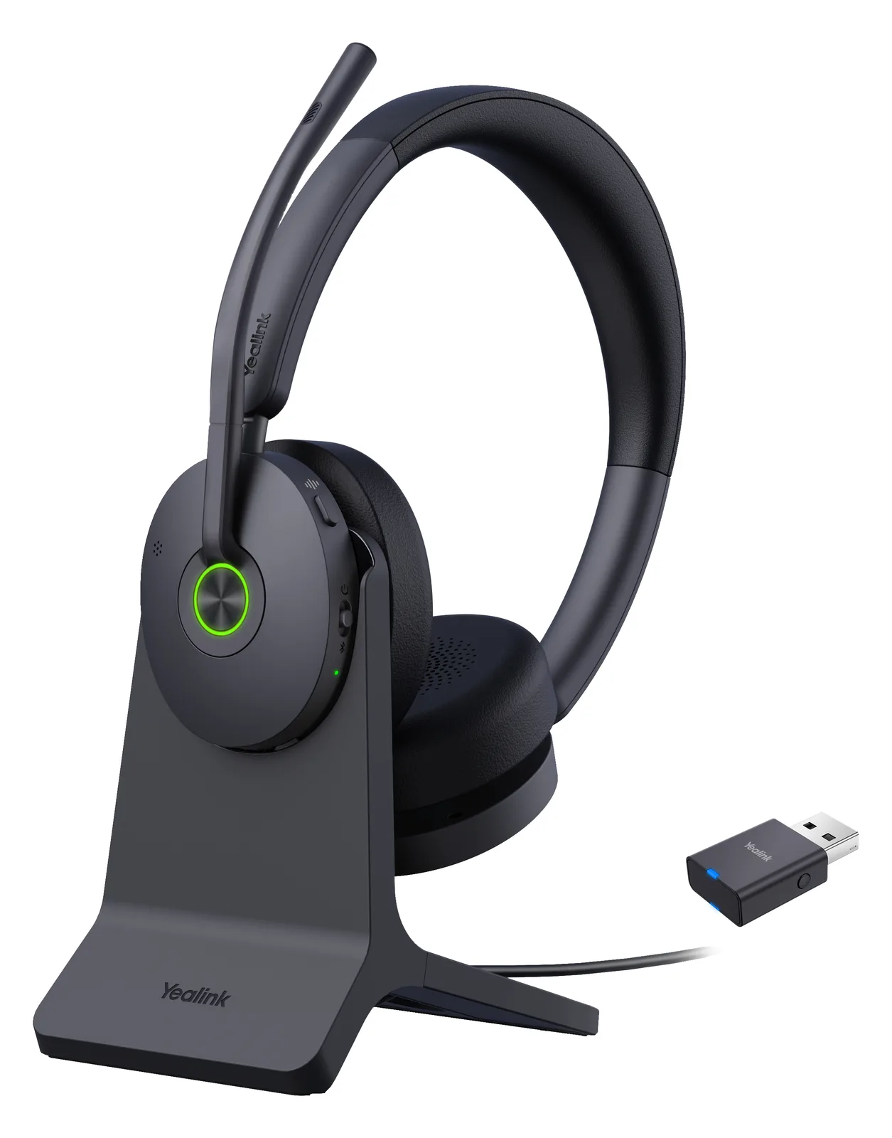 Yealink Headset WH68 Hybrid inkl. Ladeständer, Ansicht 2