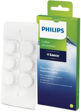 Philips Wie die CA6704/60 Kaffeefettlöser-Tabletten - Reinigungstablette - Deutschland - 6 Stück(e) - 0,1 g von LumaTech