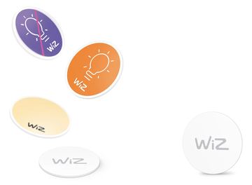 Philips WiZ NFC-Tag 4 Stück - Kabellos - NFC - Weiß - IP20 - 4 e von LumaTech
