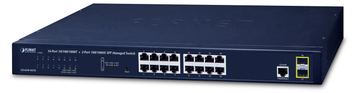 Planet GS-4210-16T2S - Switch - managed - 16 x 10/100/1000 + 2 x SFP von LumaTech
