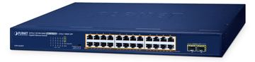 Planet GSW-2620HP - Switch - 24 x 10/100/1000 (PoE+) von LumaTech
