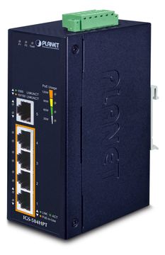 Planet IGS-504HPT - Switch - 4 x 10/100/1000 (PoE+) von LumaTech