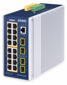 Planet IGS-6325-16P4S - Switch - L3 - managed - 16 x 10/100/1000 (PoE+) von LumaTech