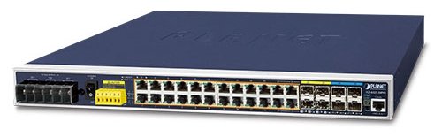 Planet IGS-6325-24P4X - Switch - L3 - managed - 20 x 10/100/1000 (PoE+)