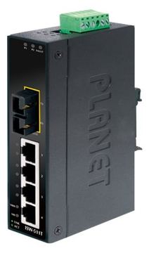 Planet ISW-511T - Switch - 4 x 10/100 + 1 x 100Base-FX von LumaTech