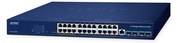 Planet PoE+ Managed Switch GS-6311-24HP4X - Switch - 0,1 Gbps von LumaTech