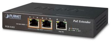 Planet POE-E202 - Repeater - GigE - 10Base-T, 100Base-TX, 1000Base-T von LumaTech