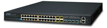 Planet SGS-6341-24P4X - Switch - L3 - managed - 24 x 10/100/1000 (PoE+) von LumaTech