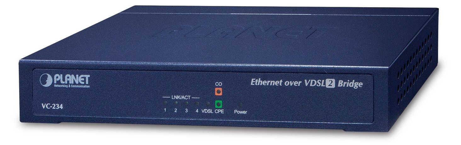Planet VC-234 - Router - - DSL-Modem 4-Port-Switch