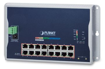 Planet WGS-4215-16P2S - Managed - L2 - Gigabit Ethernet (10/100/1000) - Vollduplex - Power over Ethernet (PoE) von LumaTech