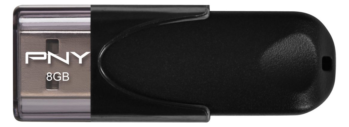 PNY Attaché 4 - USB-Flash-Laufwerk - 8 GB - USB