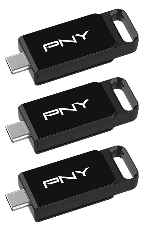 PNY Elite - USB-Flash-Laufwerk - 128 GB - USB-C