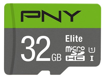 PNY Flash-Speicherkarte (microSDHC/SD-Adapter inbegriffen)