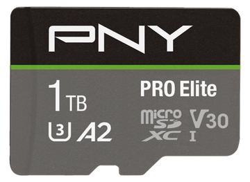 PNY PRO Elite - Flash-Speicherkarte - 1 TB - A2 / Video Class V30 / UHS-I U3 / Class10 von LumaTech