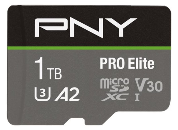 PNY PRO Elite - Flash-Speicherkarte - 1 TB - A2 / Video Class V30 / UHS-I U3 / Class10