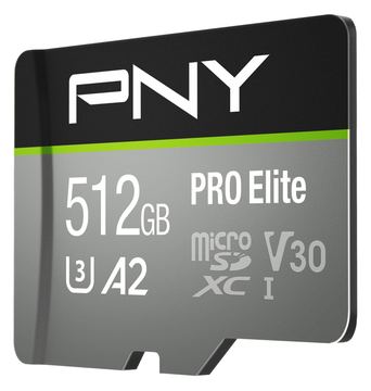 PNY PRO Elite - Flash-Speicherkarte (microSDXC-an-SD-Adapter inbegriffen) von LumaTech