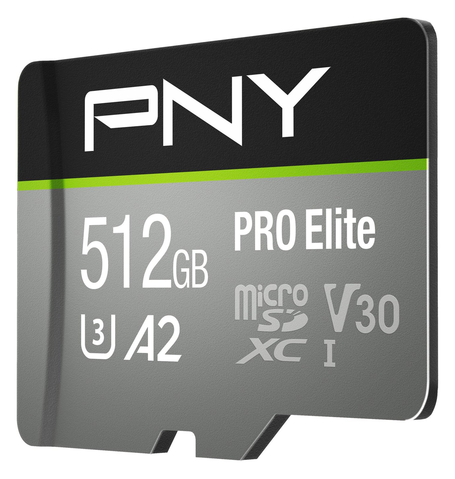 PNY PRO Elite - Flash-Speicherkarte (microSDXC-an-SD-Adapter inbegriffen)