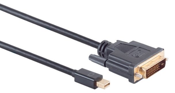 PNY Zubehoer Kabelpeitsche mDP>DVI-D Single-L. - Kabel von LumaTech