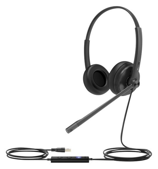 Yealink UH34 Dual UC - Headset - On-Ear - kabelgebunden