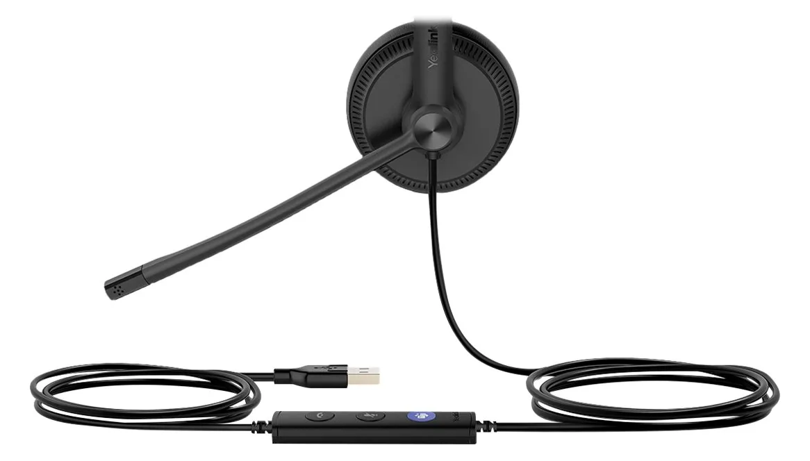 Yealink UH34 Dual UC - Headset - On-Ear - kabelgebunden, Ansicht 3