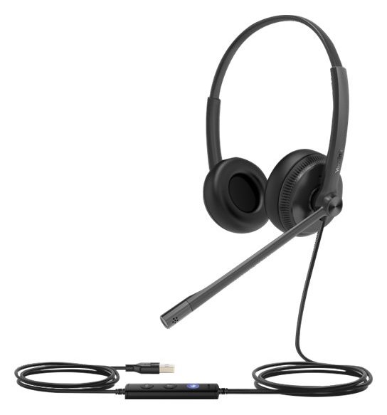 Yealink UH34 Lite Dual - Headset - On-Ear - kabelgebunden