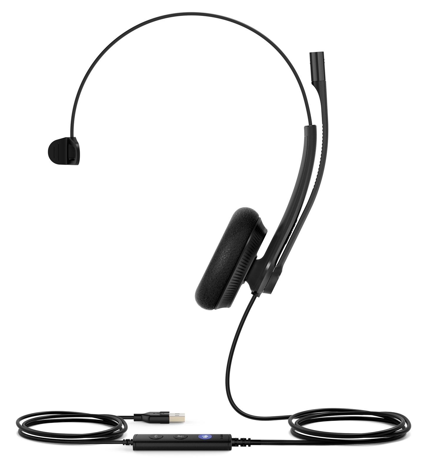 Yealink UH34 Lite Mono - Headset - On-Ear - kabelgebunden