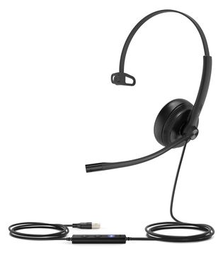 Yealink UH34 Mono Teams - Headset - On-Ear - kabelgebunden von LumaTech