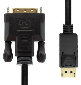 ProXtend Adapterkabel - DisplayPort (M) eingerastet zu DVI-D (M) von LumaTech