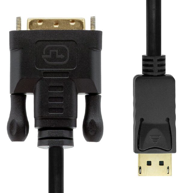ProXtend Adapterkabel - DisplayPort (M) eingerastet zu DVI-D (M)