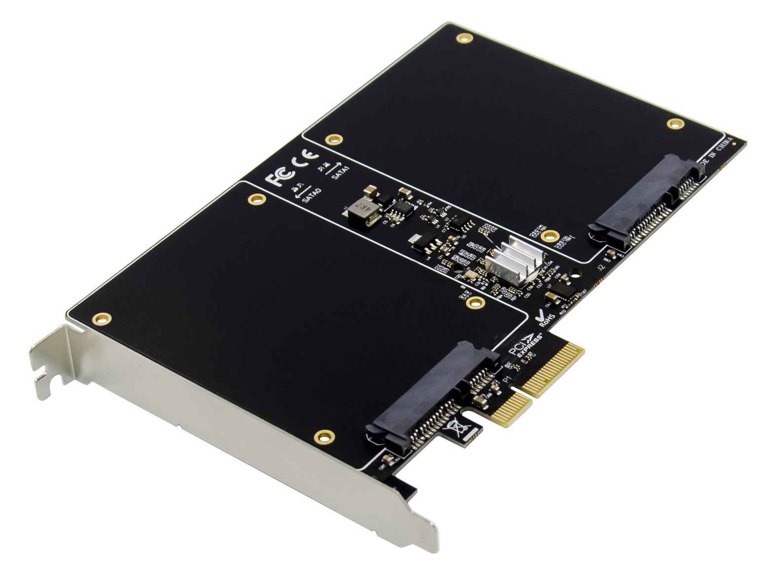 ProXtend PCIe SATA III 6G 2-Channel SSD RAID Card - Kabel - Digital/Daten