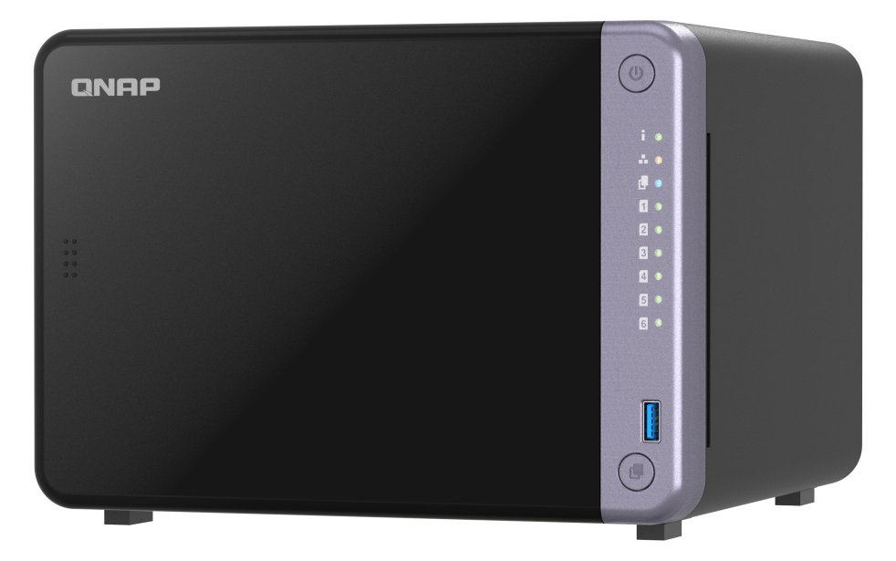 QNAP 6-bay 3.5 desktop NAS AL524 4C 2.0GHz