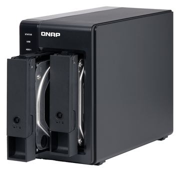 QNAP TR-002 - Festplatten-Array - 2 Schächte (SATA-600) von LumaTech