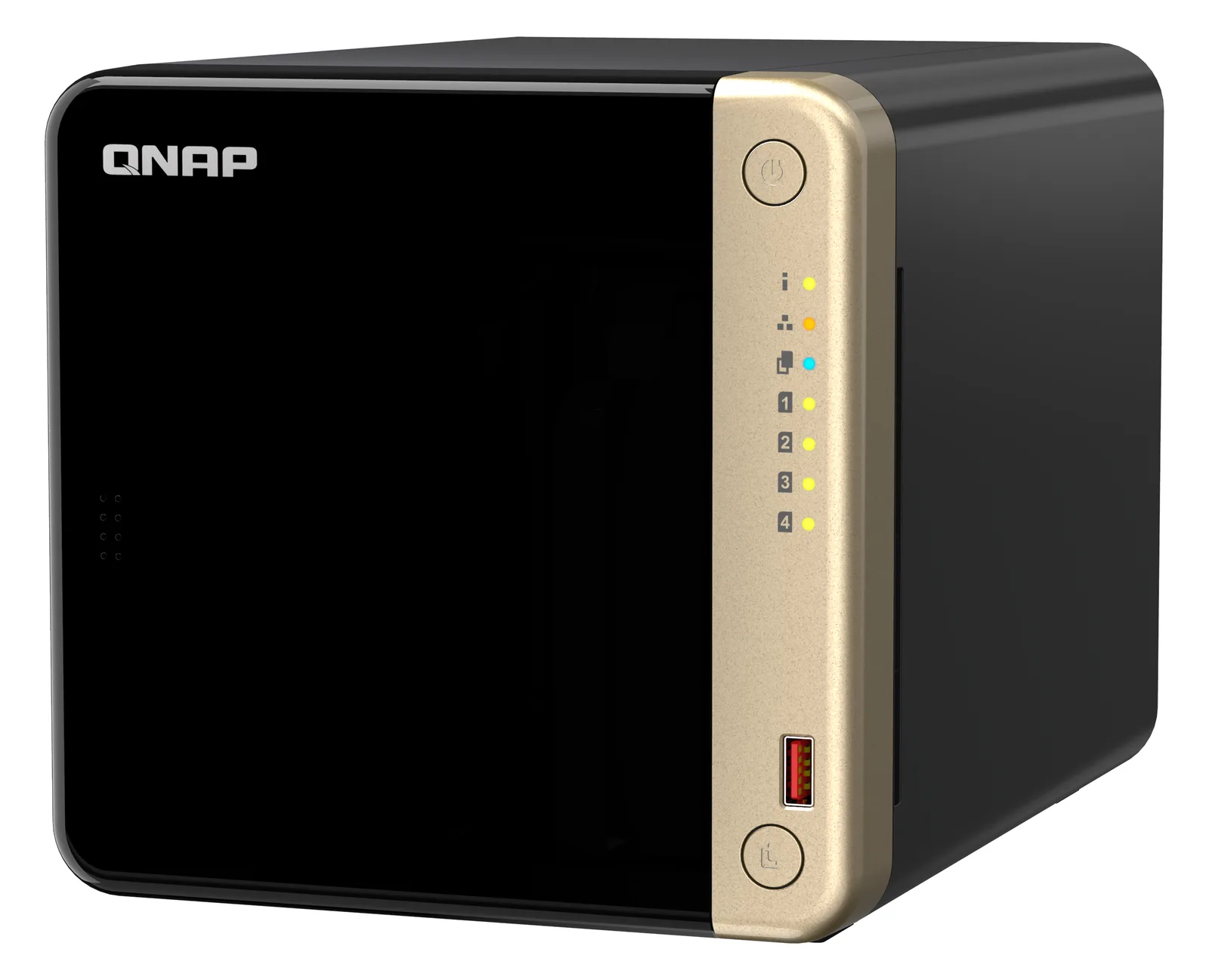 QNAP TS-464 - NAS-Server - 4 Schächte - SATA 6Gb/s, Ansicht 6