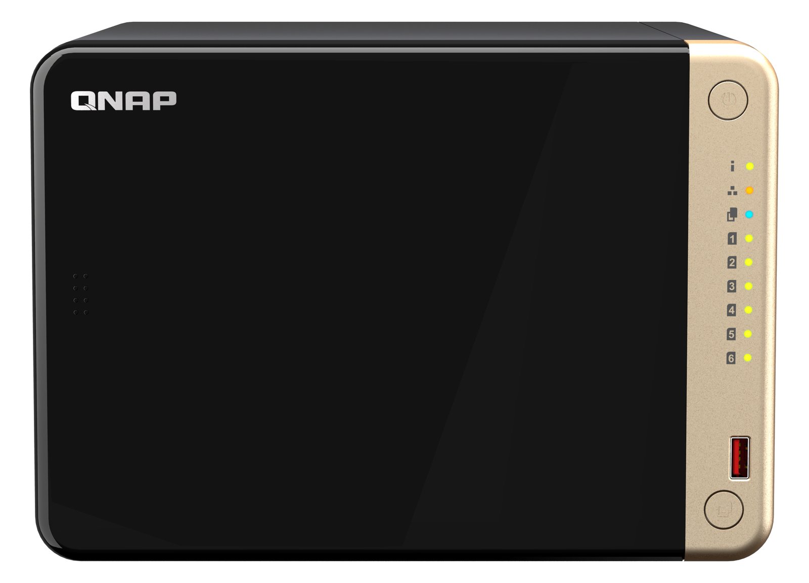 QNAP TS-664 - NAS - Tower - Intel® Celeron® - N5095 - Schwarz