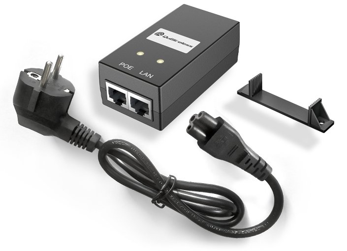 QuWireless QuPSU P248E - PoE-Adapter - Drinnen - 100-240 V - 50/60 Hz - 19,2 W - 24 V