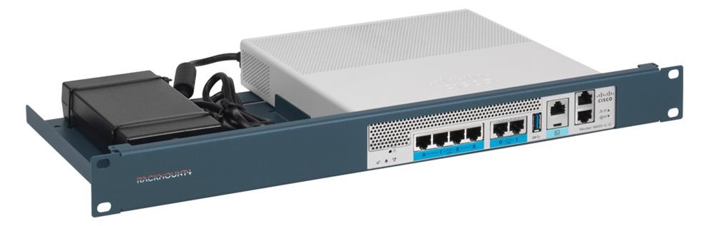 Rackmount.IT CISRACK RM-CI-T16 - Montagesatz für Netzwerkgeräte - Rack montierbar - Metallisch Blau - 1U - 48.3 cm (19)