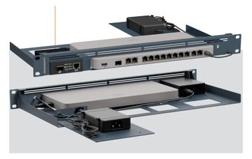 Rackmount.IT RM-CI-T24MC - Montagesatz für Netzwerkgeräte - Rack montierbar - cisco metallisch blau - 1U - 48.3 cm (19) von LumaTech